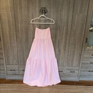 Commense Solid Backless Spaghetti Strap‎ Dress